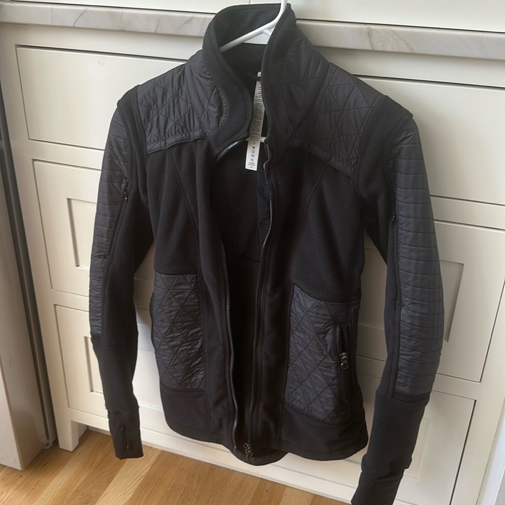 Lululemon fleece and quilted jacket